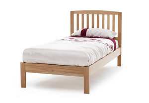 Serene Thornton Oak Wooden Bed 3FT Small Double 4FT6 5FT King 6FT (6678472786094)