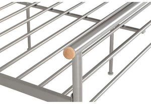 Seconique Orion Silver Metal Bed 3FT Single 4FT Small Double 4FT6 Double (6080280428718)