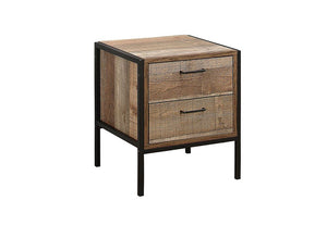 Birlea Urban 1 Drw 1 Drw Narrow 2 Drw Bedside Table/ Nightstand/ Bedside Cabinet (5600349323430)