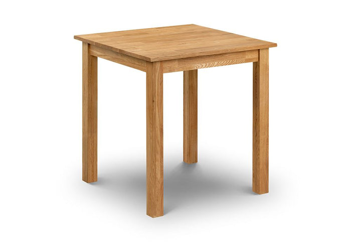 Julian Bowen Coxmoor Oiled Oak Square Dining Table