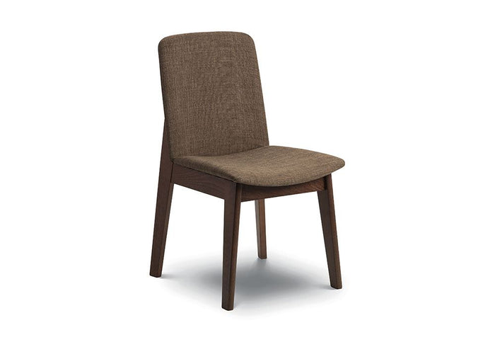 OSD Kensington Solid Beech Walnut Dining Chair (Set of 2)