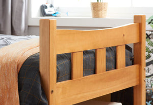 Birlea Miami Pine Wooden Bed 3FT Single, 4FT Small Double and 4FT6 Double (5597558243494)