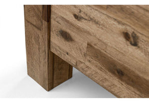 Julian Bowen Hoxton Solid Acacia Wooden Bed 4FT6 Double 5FT King Size (6048974012590)