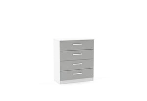 Birlea Lynx High Gloss 4 Drawer Chest, 5 Drawer Chest and 6 Drawer Chest (5600455819430)