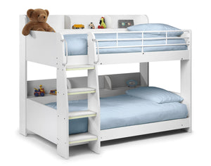 Julian Bowen Domino Glow strips Ladder Bunk Bed (5638980927654)
