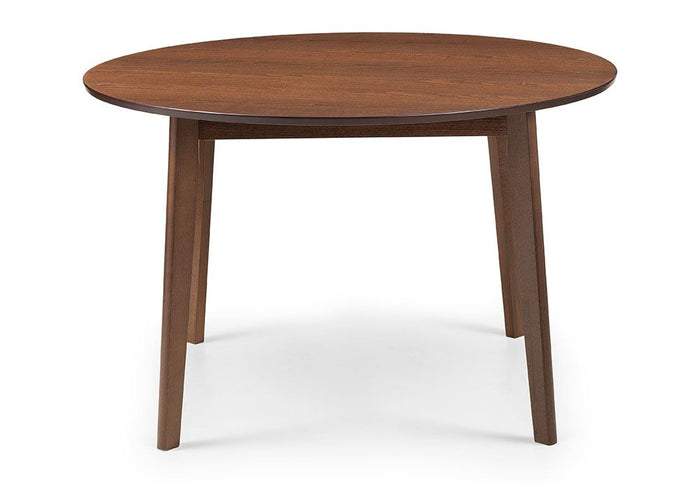 Julian Bowen Farringdon Walnut Circular Dining Table