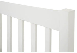 Serene Alice Honey Oak Opal White Hevea Wooden Bed 3FT 4FT Double 5FT 6FT (6677628780718)