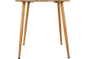 Seconique Barley Oak Veneer/Oak Effect Dining Table (5718907748518)