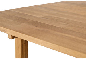 Julian Bowen Coxmoor Oiled Oak Extending Dining Table (5801661333670)