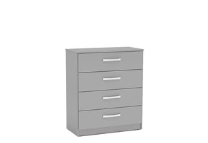 Birlea Lynx High Gloss 4 Drawer Chest, 5 Drawer Chest and 6 Drawer Chest (5600455819430)