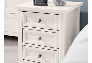 Julian Bowen Maine 3 Drawer Bedside Table/Nightstand/Bedside Cabinet Chest (6563289858222)