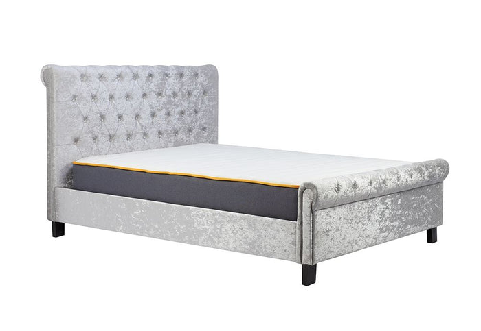 Birlea Sienna Upholstered Fabric Bed 4FT Small Double 4FT6 Double 5FT King Size