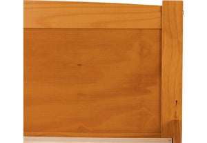 Seconique Amber Antique Pine White Solid Pine Wooden Bed 3FT Single 4FT6 Double (5669203017894)
