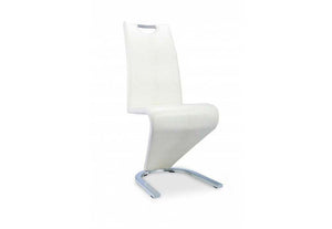 Heartlands Kingsway Black Brown Cream Red & White PU Vintage Dining Chair (7485993943214)