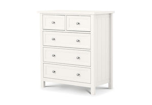 Julian Bowen Maine 3 Drawer 3 + 2 Drawer 5 Drawer Tall 6 Drawer Wide Chests (5642213392550)