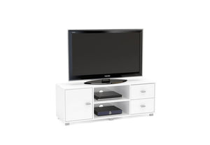 Birlea Covent Black, White, Walnut & Black and White & Grey High Gloss TV Unit (5600636371110)