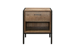 Birlea Urban 1 Drw 1 Drw Narrow 2 Drw Bedside Table/ Nightstand/ Bedside Cabinet (5600349323430)