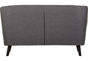 Seconique Ashley Dark Grey 1 Seater 2 Seater 3 Seater Fabric Upholstered Sofa (5733902287014)