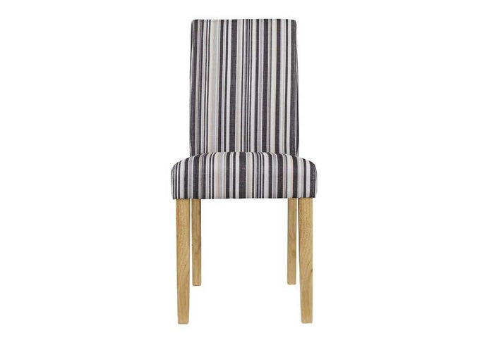 OSD Lorenzo Striped Fabric Dining Chair