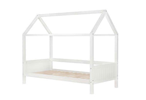 Birlea Home Grey and White Solid Pine Wooden Bed 3FT Single - 90cm (6016125501614)