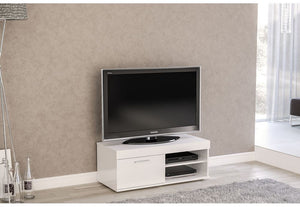 Birlea Edgeware Black, Walnut & Black, White and White & Grey Small TV Unit (5600638107814)
