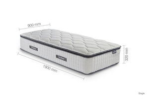 Birlea Sleepsoul Bliss 800 Pocket Memory Pillow Top Single, 4FT,Double, King,6FT (5786165018790)