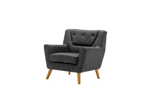 Birlea Lambeth Duck Egg Blue,Grey Large Medium Chair Upholstered Fabric Sofa (5600597246118)