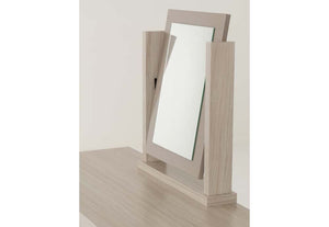 Seconique Nevada Grey, Oyster, Sonoma Oak and White 4 Drawer Dressing Table Set (5769105014950)