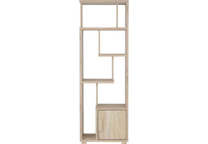 Seconique Cambourne Light Sonoma Oak 1 Door 5 Shelf,1 Door,3 Drw Display Cabinet (5738012967078)