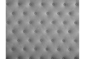LPD Furniture Cavendish Silver Upholstered Fabric Bed 4FT6 Double 5FT King Size (6556922511534)