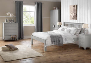 Julian Bowen Barcelona Low Foot End Wooden Bed Single 4FT 4FT6 Double 5FT King (5641493282982)