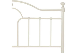 Seconique Keswick Cream Metal Bed 3FT Single - 90cm 4FT6 Double - 135cm (5674859724966)
