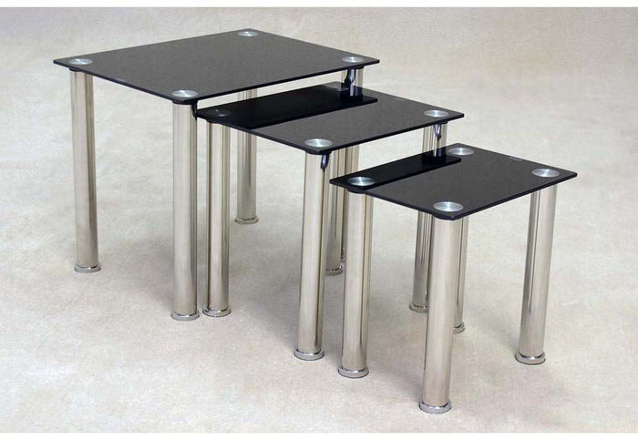 OSD Marseille Black Nest of Tables