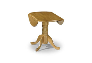 Julian Bowen Dundee Honey Round Dining Table (5801664938150)