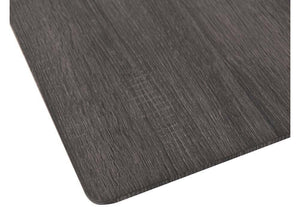 Seconique Berlin Black Wood Grain/Black Dining Table (5718931734694)