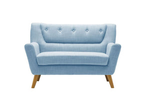 Birlea Lambeth Duck Egg Blue,Grey Large Medium Chair Upholstered Fabric Sofa (5600597246118)
