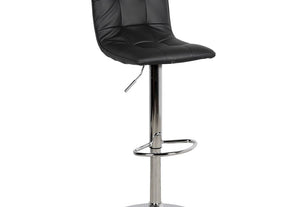 LPD Furniture Vigo Black & White Faux Leather Bar Stool (6168034541742)