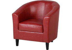 Seconique Tempo Dark Brown,Grey,Mustard,Petrol Blue, Red & Sand Fabric Tub Chair (5727871467686)
