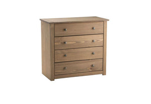 Birlea Santiago Solid Pine 2 Over 2 Chest,4 Drawer, 5 Drawer and 6 Drawer Chets (5600476463270)