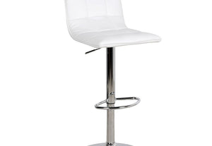 LPD Furniture Vigo Black & White Faux Leather Bar Stool (6168034541742)