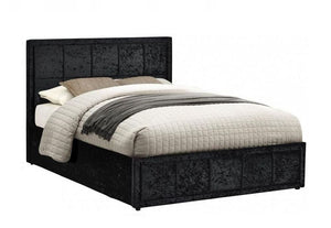 Birlea Hannover Upholstered Fabric Bed 4FT Small Double 4FT6 Double and 5FT King (5597374087334)