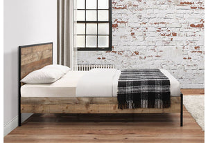Birlea Urban Rustic Wooden Bed 4FT Small Double, 4FT6 Double and 5FT King Size (5597546381478)