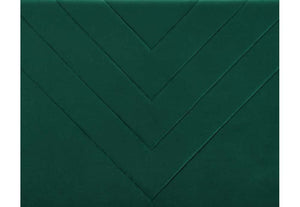 LPD Islington Blue Green & Orange Upholstered Fabric Bed Double King Size (6164079673518)