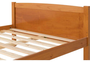 Seconique Amber Antique Pine White Solid Pine Wooden Bed 3FT Single 4FT6 Double (5669203017894)