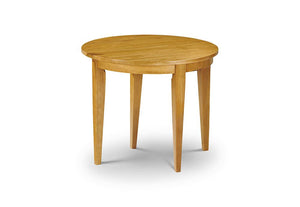 Julian Bowen Consort Honey Round Dining Table (5805832437926)
