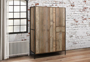 Birlea Urban Rustic Oak Effect 2 Door Wardrobe and 4 Door Wardrobe (5600555860134)