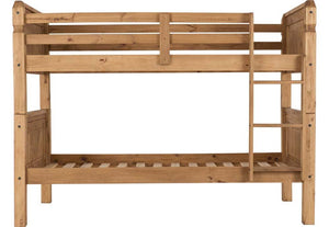 Seconique Corona Distressed Waxed Pine Bunk Bed (5648972054694)