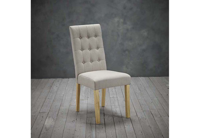 OSD Roma Beige, Grey, Plum, Teal & Green Fabric Dining Chair (Set of 2)