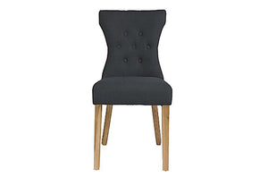 LPD Furniture Naples Beige & Grey Fabric Dining Chair (6074495533230)