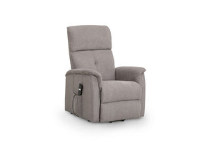 Julian Bowen Ava Taupe Chenille Compact Rise & Recline Chair (5801712484518)